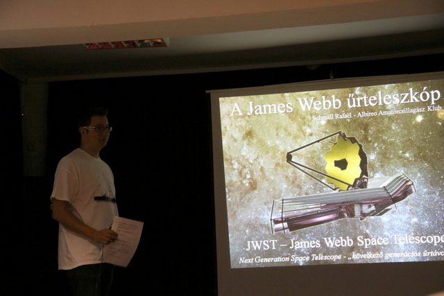 Schmall Rafael-James Webb Űrtávcső