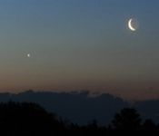 Vénusz és a Holdsarló 2009.04.22.